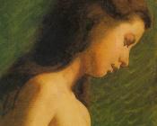 托马斯 伊肯斯 : Study of a Girl's Head